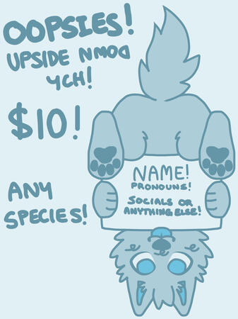 oopsies! upside down!